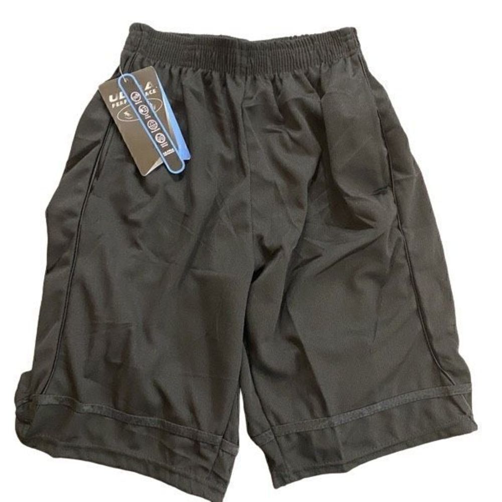 Ultra Performance men’s athletic gym shorts size 10/12 black - Picture 1 of 4